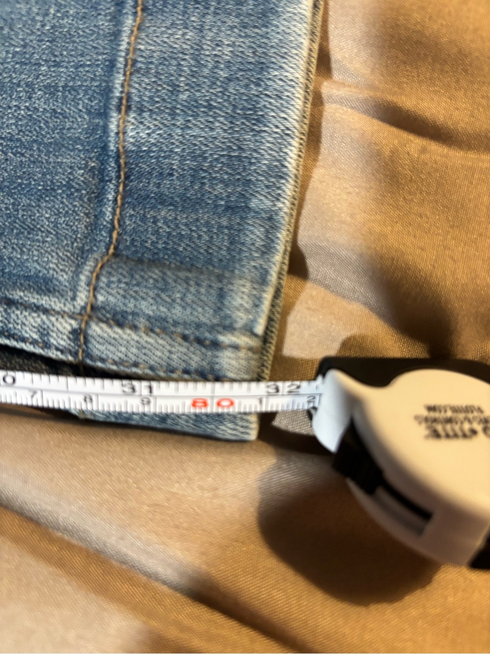 NWT White House Black Market Blue Trouser Jeans with Belt wide leg casual - Picture 6 of 6